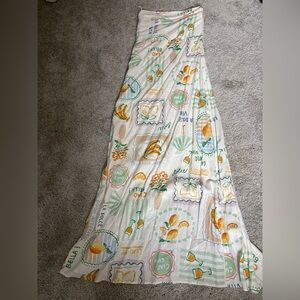 Paper heart dress strapless